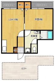アネックス大濠の間取り画像