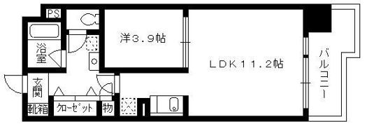 セレス別府の間取り画像