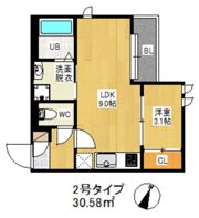 REGALEST 香椎の間取り画像