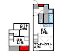 ピコロ九産大Iの間取り画像