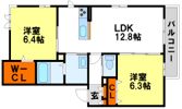 シュロス・べレオの間取り画像
