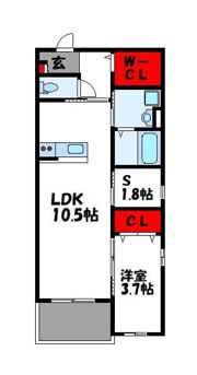 モアプラス門松駅前の間取り画像