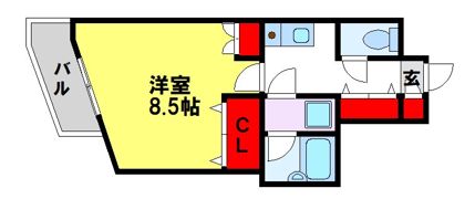 パークコート太宰府の間取り画像