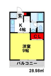 バンサンク都府楼の間取り画像