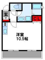 クリスタルヴィラの間取り画像