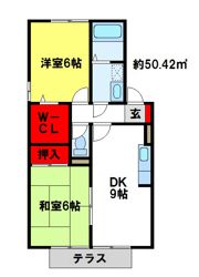セジュール泰平の間取り画像