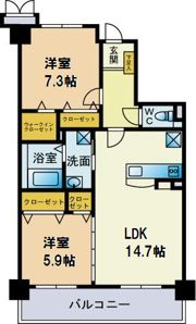ネオジェラーモIIIの間取り画像