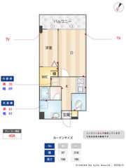 アトリオフラッツ大楠の間取り画像