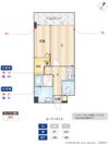 アトリオフラッツ大楠の間取り画像