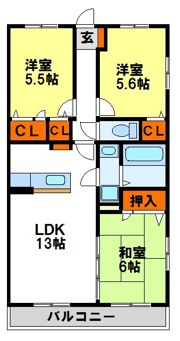 ステラ23の間取り画像