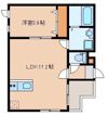 Ameri HAKOZAKIの間取り画像