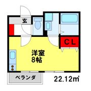 La Primavera 二日市南の間取り画像