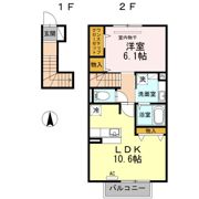 D-room飯倉の間取り画像