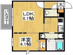 Branche藤崎の間取り画像