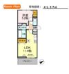 ルフレ香椎駅東の間取り画像