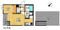 Grandtic F 香椎の間取り画像