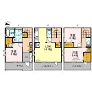 D-room大濠 弐番館の間取り画像