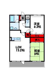 グランシャリオの間取り画像