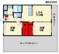 コーポラス浅川の間取り画像
