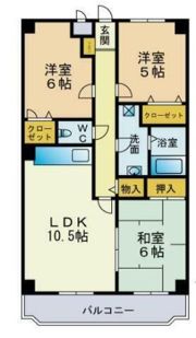 コンフォート香椎東の間取り画像