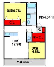 向佐野ヒルズの間取り画像