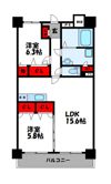 イーグレットの間取り画像