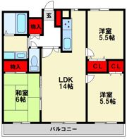 リブラ95の間取り画像