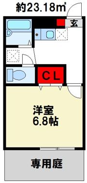 アムールfevrierの間取り画像