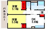 プライムハウス22の間取り画像