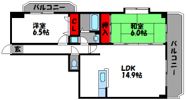 グランパルク若宮の間取り画像