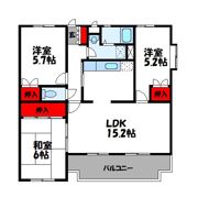 ガーデンハイツ志免の間取り画像