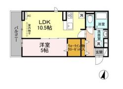 ルミナス和白の間取り画像