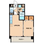 ラシュール・イン大橋の間取り画像