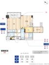 ピコロ六本松の間取り画像