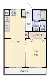 貞方第2ビルの間取り画像