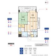 アークヴィラ大濠西の間取り画像