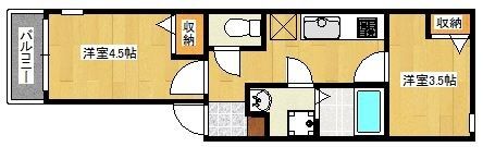 m＆m Nanaの間取り画像