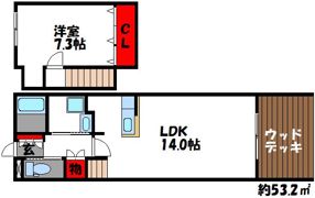 トーミヤの間取り画像