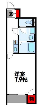 クレイノFLORA 宇美の間取り画像