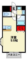 古川第6コーポの間取り画像