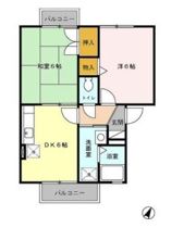 プレミールカタオサの間取り画像