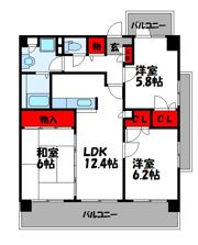 プレザントフレンドの間取り画像