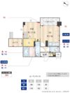 ピコロ六本松の間取り画像