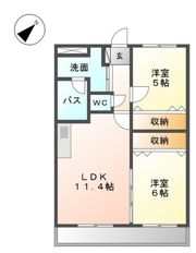 ヴィラ・クオーレIIの間取り画像