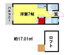 ジェリーフィッシュの間取り画像