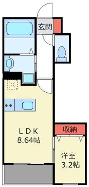 東油山TERRACEの間取り画像