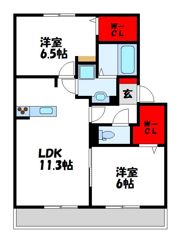 ファミリア松ヶ音の間取り画像