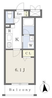 エルプレイス香椎駅前の間取り画像
