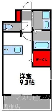 エンクレスト香椎参道の間取り画像