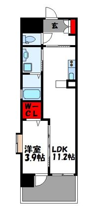 グラン ザ リラス21の間取り画像